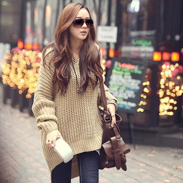 パーカー ニット プルオーバー  あったか レディース ニットパーカー ゆったり 体型カバー 秋 冬 ベージュ ブラック 送料無料 得トクセール オープン記念 |  | 14