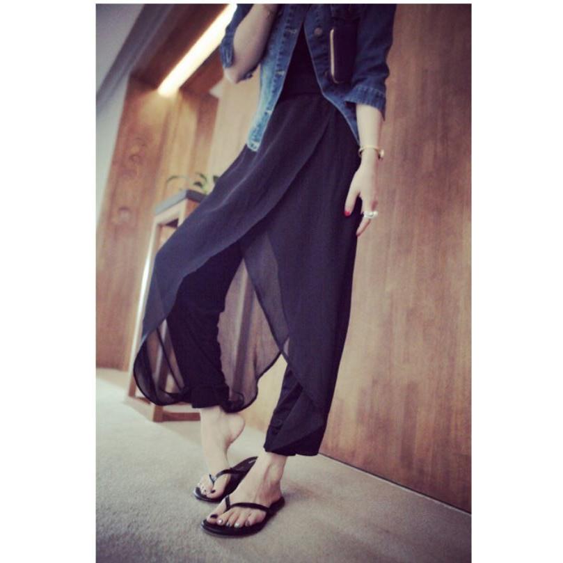 パンツ シフォンパンツ レディース ボトムス ワイドパンツ リゾート 体型カバー モノトーン サルエル おしゃれ 大人 異素材 送料無料 得トクセール オープン記念 |  | 01