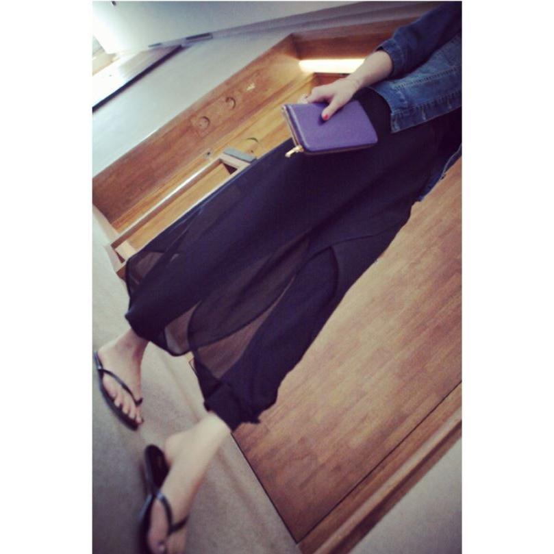 パンツ シフォンパンツ レディース ボトムス ワイドパンツ リゾート 体型カバー モノトーン サルエル おしゃれ 大人 異素材 送料無料 得トクセール オープン記念 |  | 03