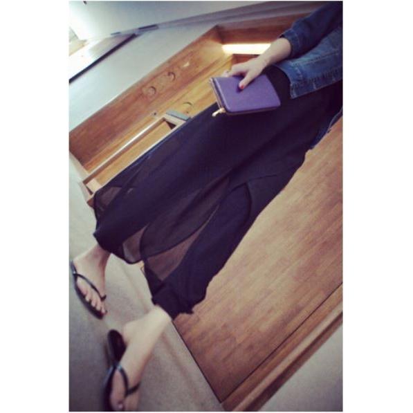 パンツ シフォンパンツ レディース ボトムス ワイドパンツ リゾート 体型カバー モノトーン サルエル おしゃれ 大人 異素材 送料無料 得トクセール オープン記念 |  | 06