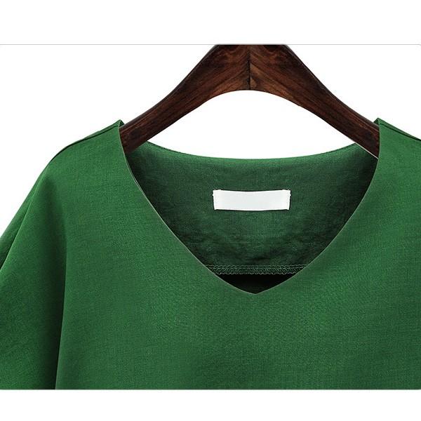 カットソー レディース トップス ウエストリボン 半袖 スタイルアップ きれいめ オフィス 送料無料 得トクセール オープン記念 |  | 06