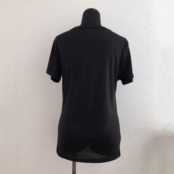 Tシャツ 選べる レディース 半袖 インナー シンプル Uネック 丸首 Vネック トップス ホワイト ブラック 白 黒 送料無料 得トクセール オープン記念 |  | 10