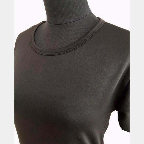 Tシャツ 選べる レディース 半袖 インナー シンプル Uネック 丸首 Vネック トップス ホワイト ブラック 白 黒 送料無料 得トクセール オープン記念 |  | 11