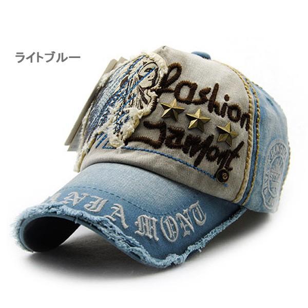 キャップ 帽子 ワッペン スタッズ 星 スター ツートーン インディアン カジュアル レディース 送料無料 得トクセール オープン記念 |  | 02