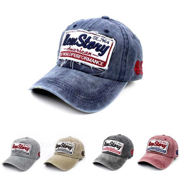 キャップ 帽子 ダメージ ワッペン カジュアル ブルー ブラック レッド グレー カーキベージュ つば付き 送料無料 得トクセール オープン記念 | 