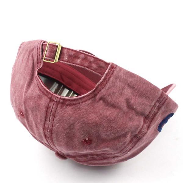 キャップ 帽子 ダメージ ワッペン カジュアル ブルー ブラック レッド グレー カーキベージュ つば付き 送料無料 得トクセール オープン記念 |  | 08