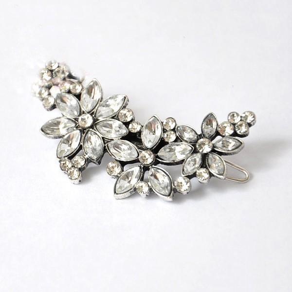 ヘアアクセサリー ヘアピン バレッタ ヘアアクセ レディース キラキラ フラワー 花 おしゃれ 浴衣 パーティー お呼ばれ ドレス 送料無料 得トクセール |  | 06