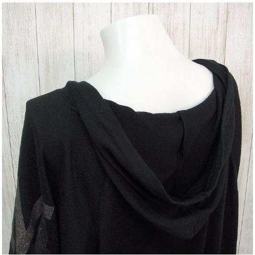 パーカー ニットソー ドルマン ラメ プリント ビッグサイズ プルオーバー レディース トップス 体型カバー ゆったり カジュアル 得トクセール オープン記念 |  | 03