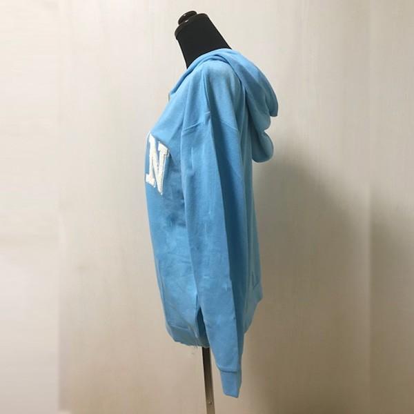 パーカー レディース ロゴ プルオーバーパーカー トレーナー カジュアル 刺繍 ブルー グリーン スエット トップス 得トクセール 送料無料 オープン記念 |  | 02