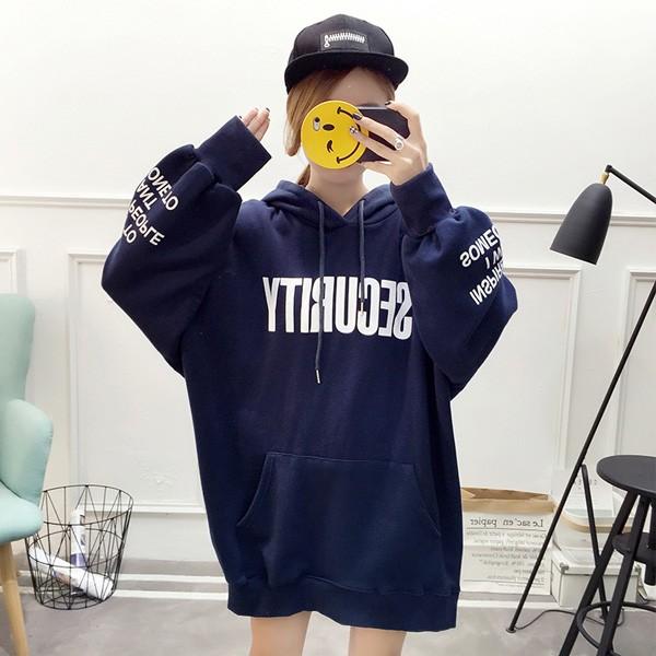 パーカー レディース スエット 裏起毛 ロゴ 体型カバー ネイビー プルオーバー 紺 カジュアル 秋 冬 あったか 得トクセール 送料無料 オープン記念 |  | 04