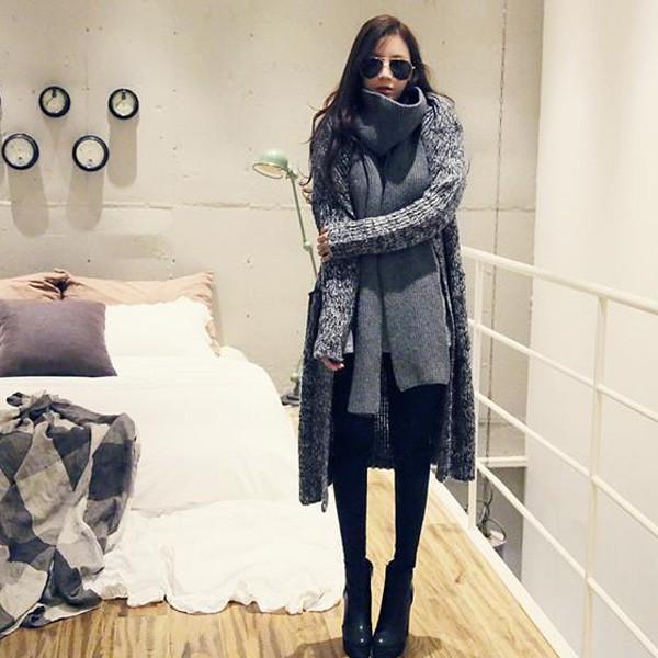 カーディガン レディース コーディガン アウター フードカーディガン ミックスニット 秋 冬 あったか かわいい 送料無料 得トクセール オープン記念 |  | 03