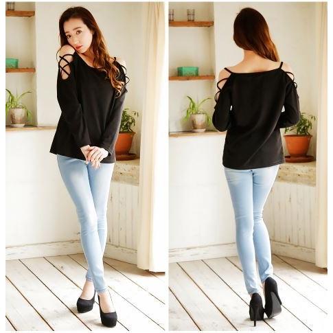 スキニー レディース ストレッチスキニー デニム ジーンズ ウォッシュデニム ストレッチ パンツ ボトムス 美シルエット 送料無料 得トクセール オープン記念 |  | 05