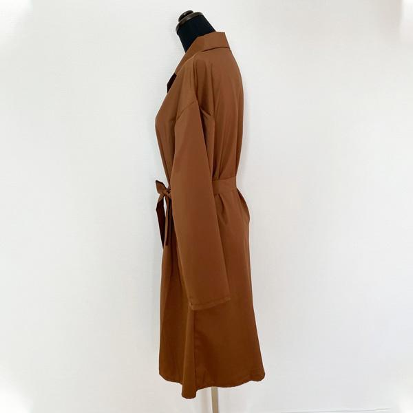 新品未使用 ブルーレーベル ロングワンピース ブラウン リボン シャツ 新品未使用 ブルーレーベル ロングワンピース ブラウン リボン