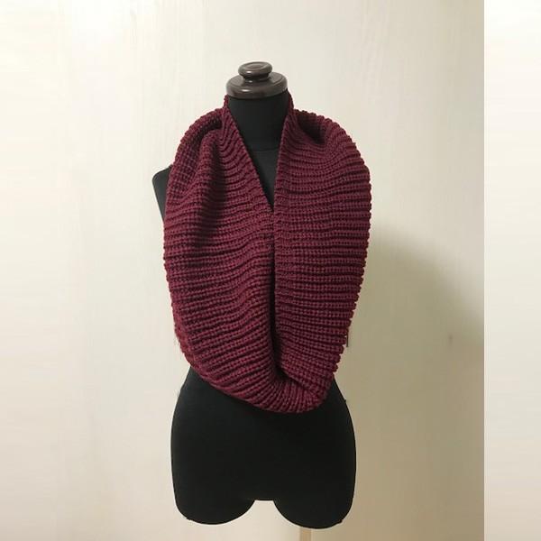 スヌード マフラー ニット あったか 防寒 リブ編み 秋 冬 レディース ホワイト グレー レッド ボルドー ブラウン ピンク アイボリー 送料無料 得トクセール |  | 10