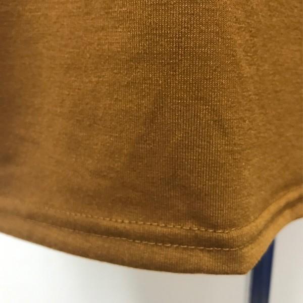 トップス レディース カットソー 長袖 ドルマン バイカラー ドルマンカットソー ブラウン 茶 体型カバー 送料無料 得トクセール オープン記念 |  | 07