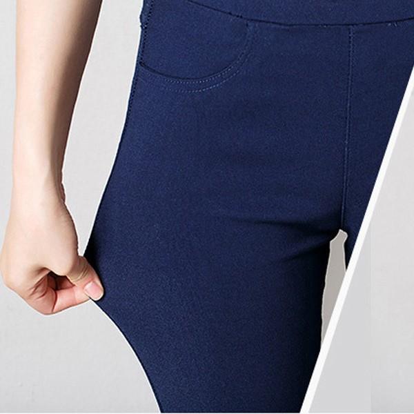 レギパン スキニー レディース カラースキニー ストレッチ ストレッチパンツ ウエストゴム ブラック ネイビー ブルー ボルドー 送料無料 得トクセール |  | 09