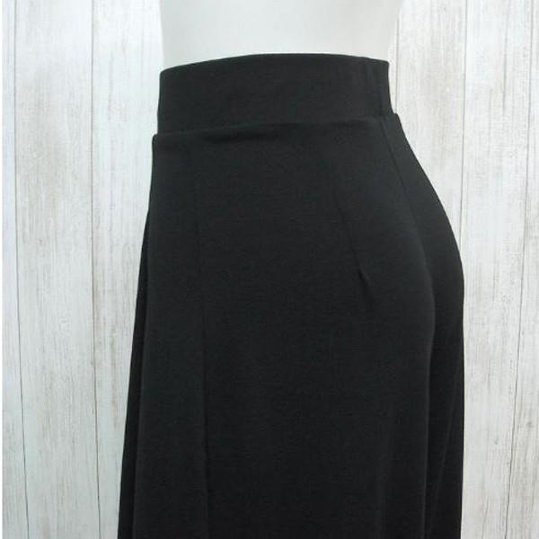 ガウチョパンツ ワイドパンツ レディース ドレープワイドパンツ ストレッチ ボトムス 体型カバー ウエストゴム 送料無料 得トクセール オープン記念 |  | 07