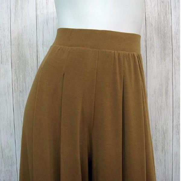 ガウチョパンツ ワイドパンツ レディース ドレープワイドパンツ ストレッチ ボトムス 体型カバー ウエストゴム 送料無料 得トクセール オープン記念 |  | 09