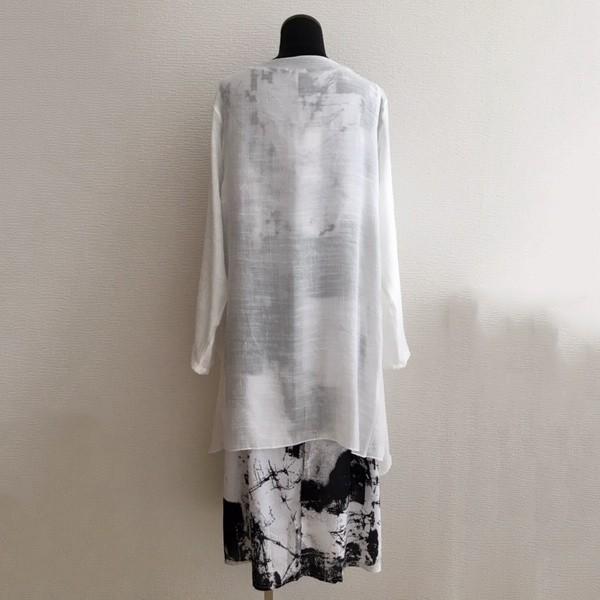 ワンピース ロングワンピース カーディガン セット レディース ノースリーブ 二点セット 柄 袖なし 長袖 ブラック ネイビー リゾート 送料無料 得トクセール |  | 14