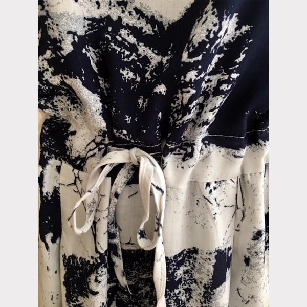 ワンピース ロングワンピース カーディガン セット レディース ノースリーブ 二点セット 柄 袖なし 長袖 ブラック ネイビー リゾート 送料無料 得トクセール |  | 17