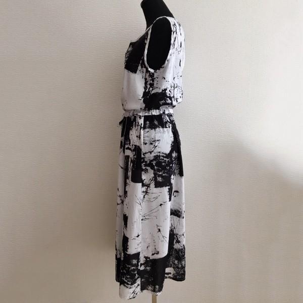 ワンピース ロングワンピース カーディガン セット レディース ノースリーブ 二点セット 柄 袖なし 長袖 ブラック ネイビー リゾート 送料無料 得トクセール |  | 09