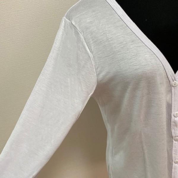 カーディガン カットソー ボタン付き レディース 長袖 トップス シンプル 薄手 体型カバー 送料無料 グレー ブラック ホワイト 得トクセール オープン記念 |  | 07