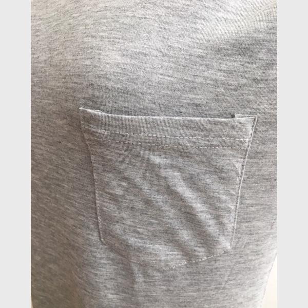 Tシャツ レディース 半袖 カットソー 胸ポケット Aライン 体型カバー シンプル Uネック 送料無料 ホワイト グレー ブルー レッド 得トクセール オープン記念 |  | 10
