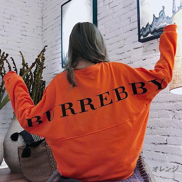 トップス カットソー Tシャツ 長袖 レディース バックプリント ロゴ バックロゴ カジュアル 体型カバー ゆったり 送料無料 得トクセール オープン記念 |  | 02