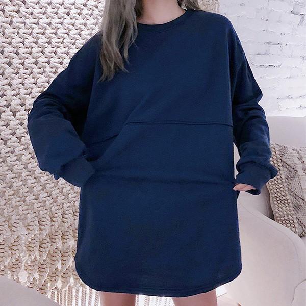 トップス カットソー Tシャツ 長袖 レディース バックプリント ロゴ バックロゴ カジュアル 体型カバー ゆったり 送料無料 得トクセール オープン記念 |  | 04