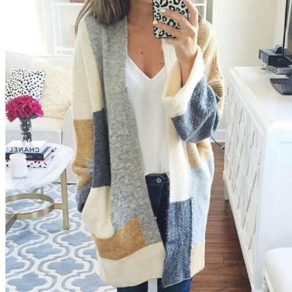 カーディガン マルチカラー 羽織 レディース ニットカーディガン 多色 おしゃれ 大人 かっこいい レディースカーデ 送料無料 得トクセール オープン記念 |  | 01
