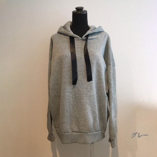 パーカー プルオーバー レディース 裏起毛 薄手 プルオーバーパーカー フード付き チャック ファスナー 送料無料 シンプル 得トクセール オープン記念 |  | 01