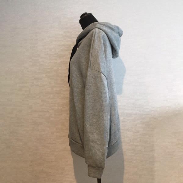 パーカー プルオーバー レディース 裏起毛 薄手 プルオーバーパーカー フード付き チャック ファスナー 送料無料 シンプル 得トクセール オープン記念 |  | 02