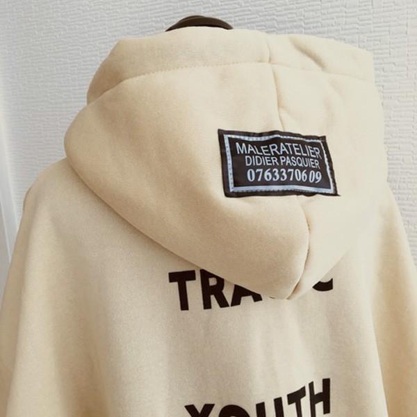 パーカー アウター レディース ロゴ バックプリント 裏起毛 ジップパーカー 秋冬 あったか おしゃれ 送料無料 ブラック ベージュ 得トクセール オープン記念 |  | 16