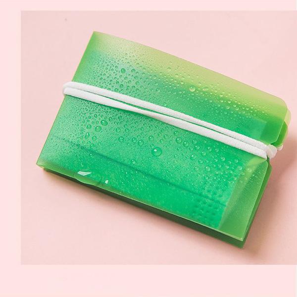 マスクケース 携帯用 コンパクト 折りたたみ 丸洗い ２枚セット PP ポケット マスク 無地 シンプル 送料無料 得トクセール オープン記念 選べる カラー |  | 10