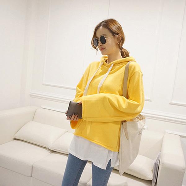 付け裾 つけすそ レイヤード レディース 重ね着風 体型カバー おしゃれ トップス 無地 フェイク インナー ウエストゴム 選べる 送料無料 得トクセール |  | 03