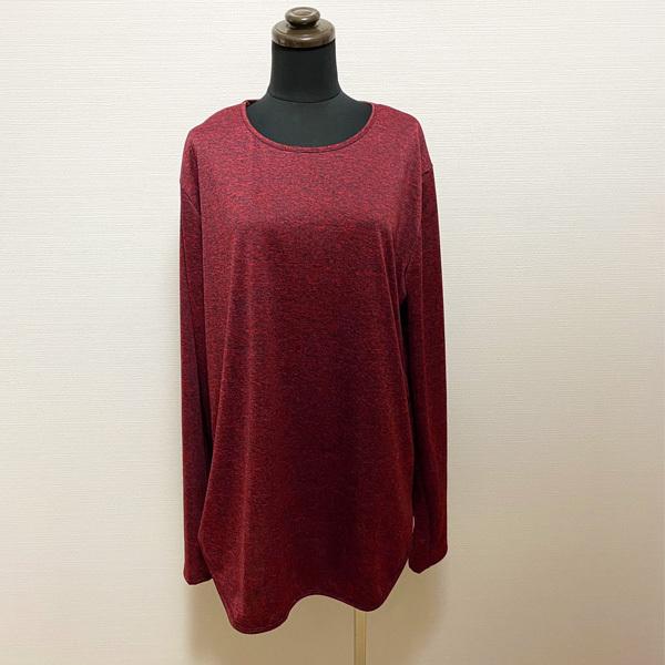 チュニック レディース トップス 長袖 Tシャツ カットソー 体型カバー 丸ネック ミックスカラー 送料無料 得トクセール オープン記念 |  | 11