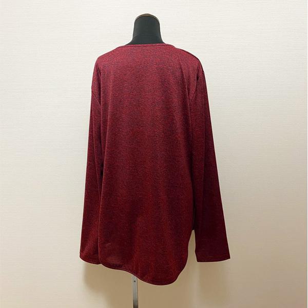 チュニック レディース トップス 長袖 Tシャツ カットソー 体型カバー 丸ネック ミックスカラー 送料無料 得トクセール オープン記念 |  | 12