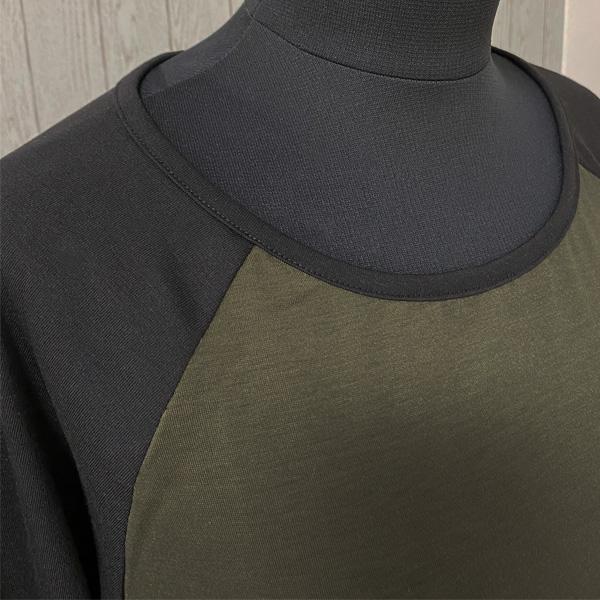 カットソー レディース トップス ヒョウ柄 長袖 切り替え ラグラン レオパード おしゃれ Uネック バイカラー 送料無料 得トクセール オープン記念 |  | 08