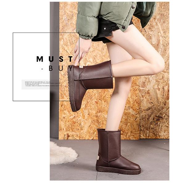 ブーツ ムートン フェイクレザー レディース フェイクレザームートン ムートンブーツ 靴 秋 冬 合皮 オシャレ あったか 送料無料 得トクセール オープン記念 |  | 11