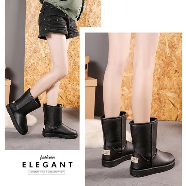 ブーツ ムートン フェイクレザー レディース フェイクレザームートン ムートンブーツ 靴 秋 冬 合皮 オシャレ あったか 送料無料 得トクセール オープン記念 |  | 17