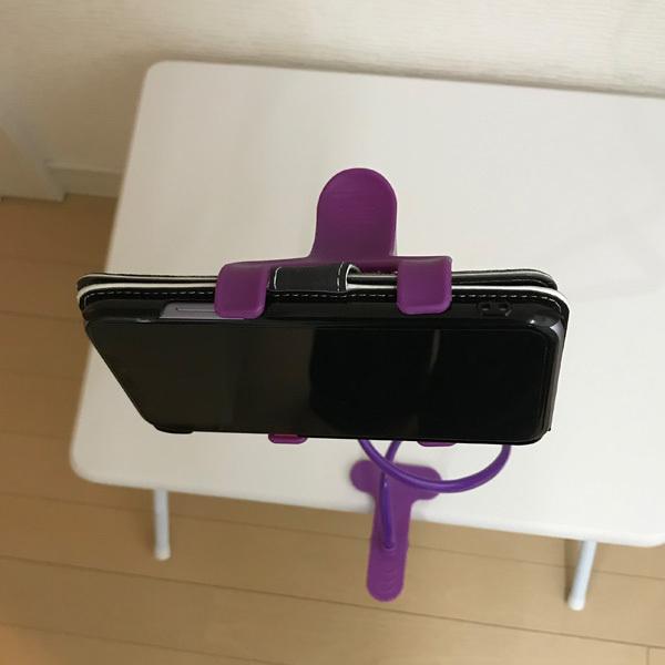 スマホホルダー スマホスタンド アームスタンド フレキシブル 携帯スタンド 卓上 クリップ 変形 スマホ カラフル 送料無料 得トクセール オープン記念 |  | 09