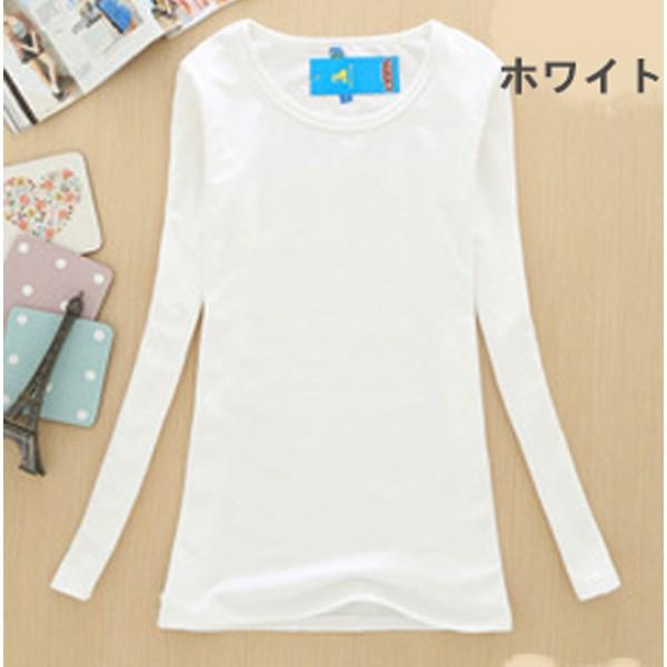 訳あり Tシャツ 長袖 レディース カットソー トップス  インナー 裏起毛 シンプル ロンＴ アウトレット 送料無料 得トクセール オープン記念 |  | 02