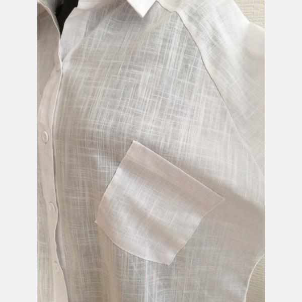 訳あり シャツ ロングシャツ バックデザイン アウトレット レディース ロールアップ 後ろボタン 体型カバー ドルマン 送料無料 得トクセール オープン記念 |  | 10