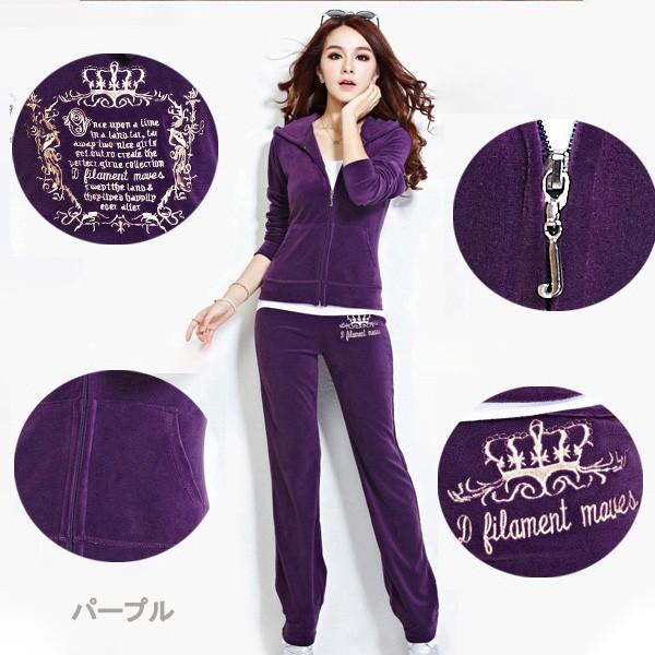 訳あり セットアップ スエット レディース ルームウエア ジョギング 刺繍 セレブ ブロガー 得トクセール 送料無料 オープン記念 ヨガ |  | 07