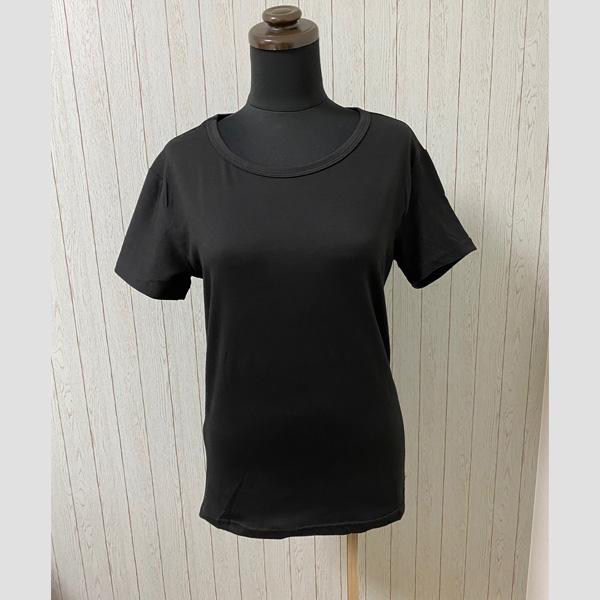 訳あり Tシャツ 選べる レディース 半袖 インナー シンプル Uネック 丸首 Vネック トップス ホワイト ブラック 白 黒 送料無料 得トクセール オープン記念 |  | 06