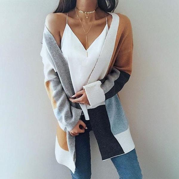 訳あり カーディガン マルチカラー 羽織 レディース ニットカーディガン 多色 おしゃれ 大人 かっこいい レディースカーデ 送料無料 得トクセール オープン記念 |  | 02