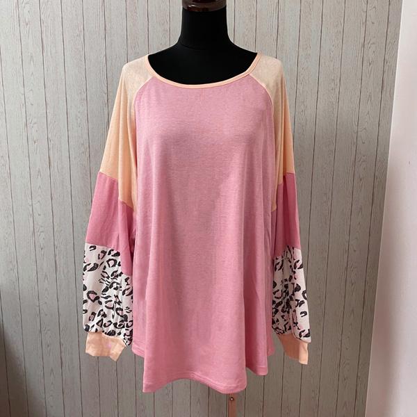 訳あり アウトレット カットソー レディース トップス ヒョウ柄 長袖 切り替え ラグラン レオパード おしゃれ Uネック バイカラー 送料無料 得トクセール |  | 10