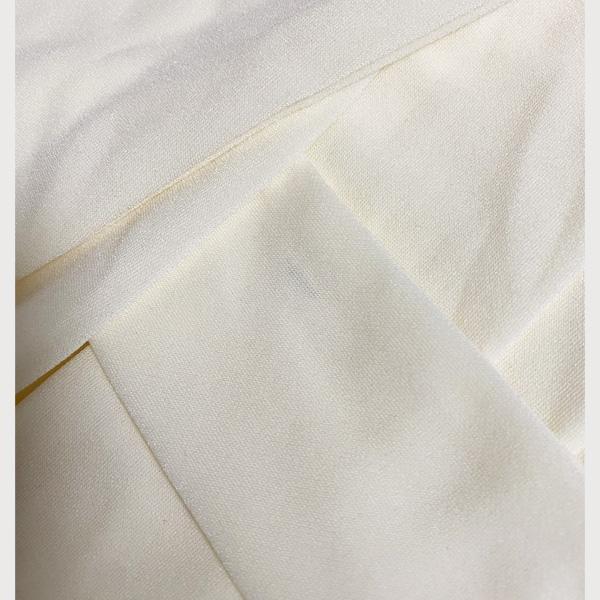 訳あり トップス レディース Vネック リボン リボントップス シンプル 無地 オフィス きれいめ カットソー アイボリー 送料無料 |  | 07