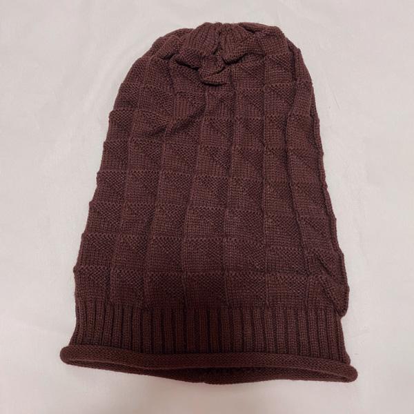 ニット帽 小さめ Sサイズ ゆるかわいい ゆるニット カジュアル おしゃれ レディース メンズ 男女兼用 寒さ対策 ブラウン 茶 得トクセール 送料無料 オープン記念 |  | 01