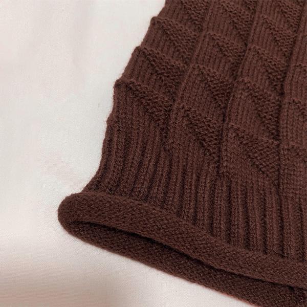 ニット帽 小さめ Sサイズ ゆるかわいい ゆるニット カジュアル おしゃれ レディース メンズ 男女兼用 寒さ対策 ブラウン 茶 得トクセール 送料無料 オープン記念 |  | 02